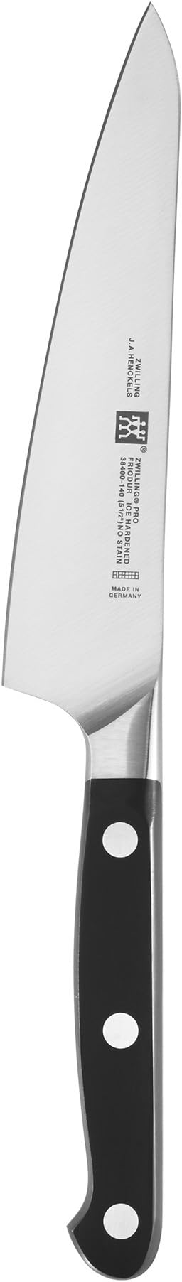 ZWILLING Pro 5.5-inch Razor-Sharp German Prep Knife, Made in Company-Owned German Factory with Special Formula Steel perfected for almost 300 Years, Dishwasher Safe