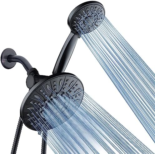 AquaDance 7" Premium High Pressure 3-way Rain & Handheld Shower Head Combo