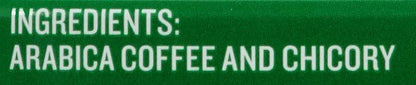 French Market Coffee & Chicory Decaffeinated Medium-Dark Roast Ground Coffee, 12oz Can (Pack of 3)
