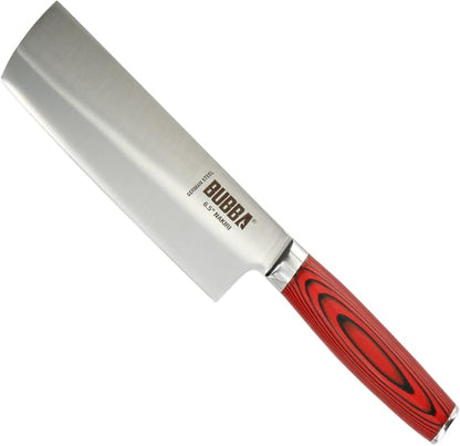 BUBBA Kitchen Series 6.5" Nakiri Knife, an All-Purpose Kitchen Knife for Chopping, Mincing, Slicing, and Dicing with a Premium German Steel Blade for All Your Kitchen Needs