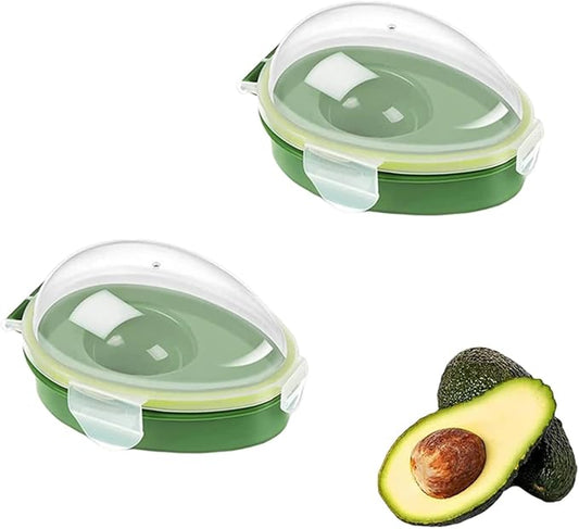 Nicerice Avocado Saver and Keeper - Portable, Reusable Fresh Storage for Fridge - Crisper to Keep Your Avocados Fresh for Days (2)