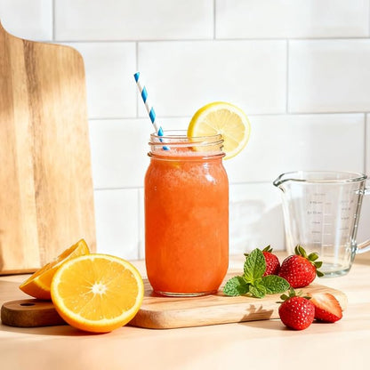 ComSaf Half Gallon Mason Jar 64oz 3Pcs, Wide Mouth Mason Jars with Lids and Seal Bands, Large Glass Canning Jars for Suntea, Pickling, Sourdough, Fermentation, Salad, Meal Prep, Food Pantry Storage