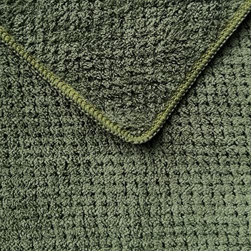 YTYC 39x78 Bath Sheets Set,Towels for Bathroom,Olive Green,6-Pieces