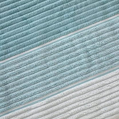 SKL Home Planet Ombre Bath Towel, 100% Turkish Cotton, Aqua