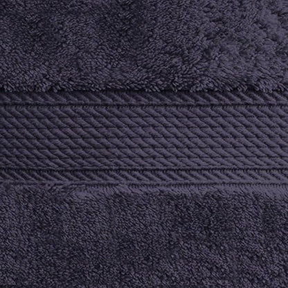 SUPERIOR Egyptian Cotton Plush & Absorbent, Hand Towel Set of 4, Navy Blue
