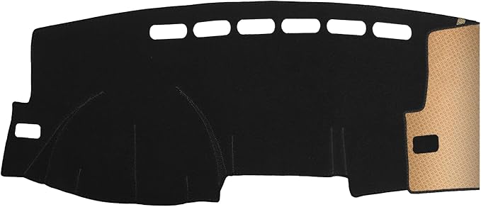 Dash Cover, Anti-Glare, Sun Protection, Dustproof, UV-Proof, Dashboard Covers, Interior Car Accessorie Fit for 2009-2013 to-yota Corolla, Black