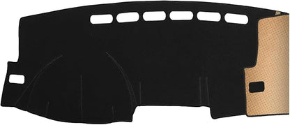 Dash Cover, Anti-Glare, Sun Protection, Dustproof, UV-Proof, Dashboard Covers, Interior Car Accessorie Fit for 2009-2013 to-yota Corolla, Black