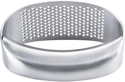 Garlic Press Mincer, Garlic Presses Dishwasher Safe Garlic Mincer, Durable Garlic Crusher with Peeler, Brush, Easy to Clean & Squeeze, Kitchen Essential Gadgets Tool for Garlic, Ginger, Spices