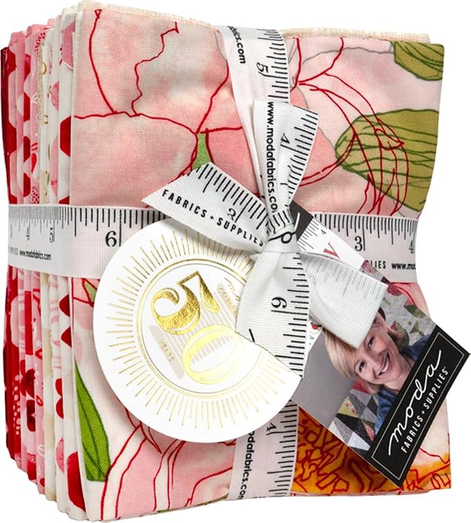 Robin Pickens Darling Peony 21 Fat Quarters Moda Fabrics 48790AB