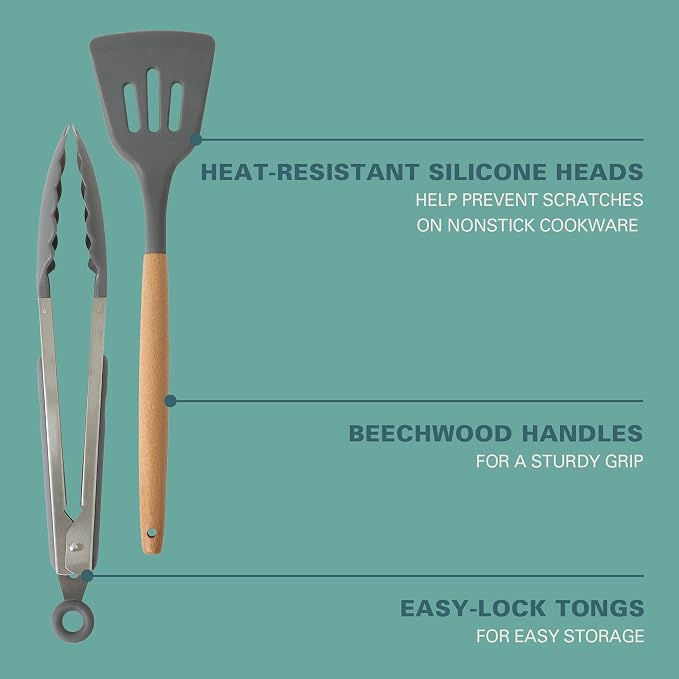 Gibson Home 137356.07 Kitchen tool, No size, Grey