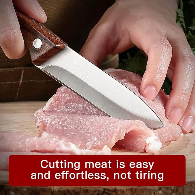 Chef Knife,8.8" Professional Kitchen Knife for Cooking,Made of Stainless Steel,Ultra Sharp for Cutting food,with Ergonomic Handle,for Home & Restaurant
