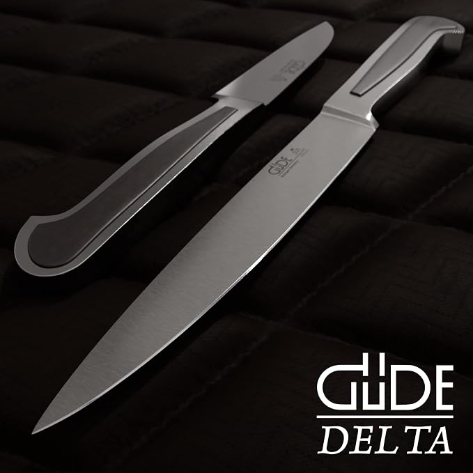 Güde Delta Series Hand Forged/Sharpened Slicing Knife, 6-in - Ice Hardened Steel - Made in Solingen, Germany Since 1910