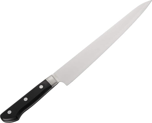 Mercer Culinary Mx3 Premium San Mai VG-10 Steel Core Blade Sujihiki Knife, 270mm10.6 Inch,Black