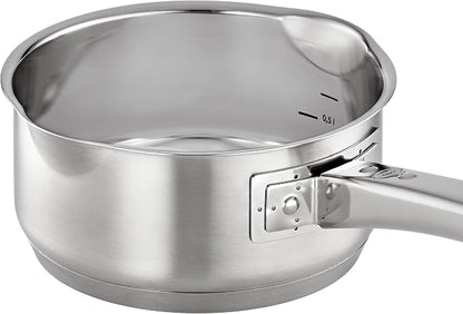 Rösle EXPERTISO Cookware Collection 6.3 in. Stainless Steel Sauce Pan