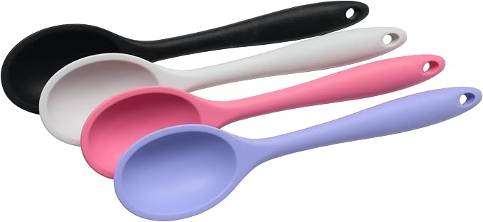 Chef Craft Premium Silicone Basting Spoon, 11 inch, Black