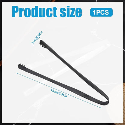 Egg Chalaza Removal Tool, Stainless Steel Toothed Egg Chalaza Remover Eggshell Fragment Remover Kitchen Tongs for Cooking Bakers Chefs