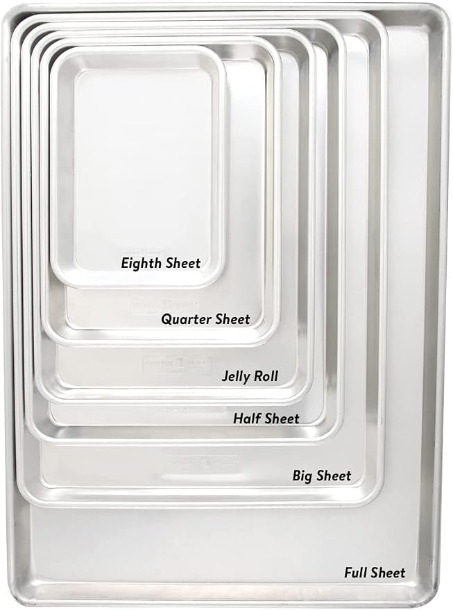 Nordic Ware Natural Jelly Roll Pan,(Pack of 2)