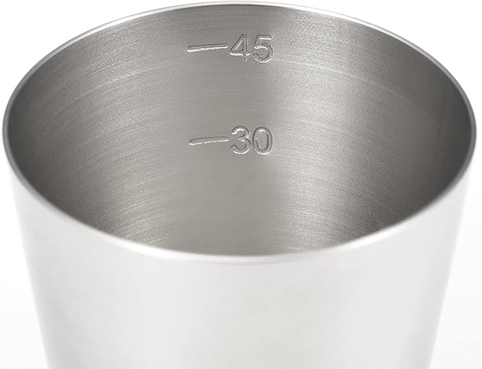 Yoshikawa YJ3329 Izakaya GOODS Whiskey Measuring Cup, Silver