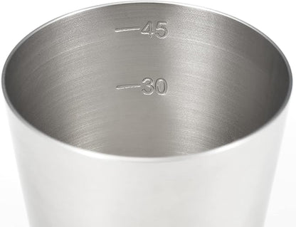 Yoshikawa YJ3329 Izakaya GOODS Whiskey Measuring Cup, Silver