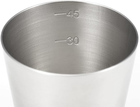 Yoshikawa YJ3329 Izakaya GOODS Whiskey Measuring Cup, Silver