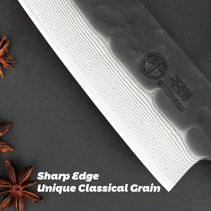 Japanese Chef Kitchen Knife, 8 Inch Black Gyuto, Hand Forged 67 Layers Damascus Steel VG10 Core, Ultra Sharp, Rosewood & Ebony Handle, Leather Sheath,A Thoughtful Father Day Gifts for Men