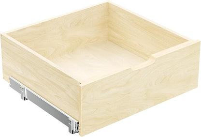 LOVMOR Pull Out Cabinet Organizer, Pull Out Drawers for Cabinets, Slide Out Wood Drawer, 8" High Pull Out Shelf for Kitchen Cabinet Pantry, 22½" W×21" D