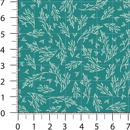Floral Patchwork Fabric Panel 100x155 cm – 100% Cotton Satin, 6 Coordinated Rose & Botanical Prints on One Continuous Sheet (Assorted Floral & Botanical Prints, 6pcs 50x50cm)