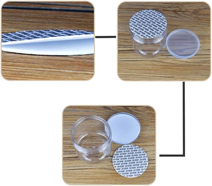 15 Pack 6oz Clear Plastic Jars Wide-mouth Storage Containers,Refillable Empty Containers for Dry Food,Dried Fruit,Seasoning and Honey Storage