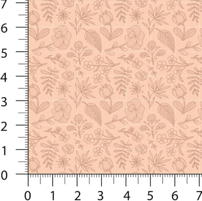 Pastel Patchwork Fabric Panel 100x155 cm – 100% Cotton Satin, 6 Coordinated Floral, Stripe & Dot Prints on One Continuous Sheet for Quilting, Sewing & DIY Crafts (Vintage Soft Mix, 6pcs 50x50cm)