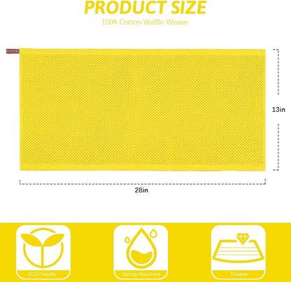 Nialnant Kitchen Hand Towels, 13 x 28 Inches, 100% Cotton Dish Towel for Home, Soft Dish Cloth for Kitchen, Super Absorbent Tea and Bar Towels