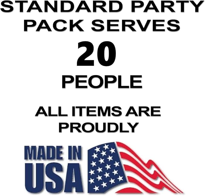 Heavy Duty Black Paper Plate Party Supplies Bundle 9" Dinner plate, 7" Dessert Plates And Napkins, 56 Piece Disposable Paper Party Plate Set