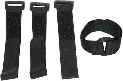 YiwerDer [30 Pack] 8 Inch Hook and Loop Straps Reusable Fastening Cable Strap, Durable Self Adhesive Cable Ties to Keep Your Place from Tangled Messes of Cord