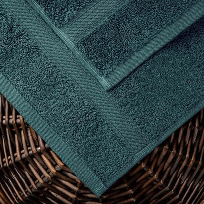 SUPERIOR Egyptian Cotton Ultra Plush & Absorbent, 10 Piece Set, Teal