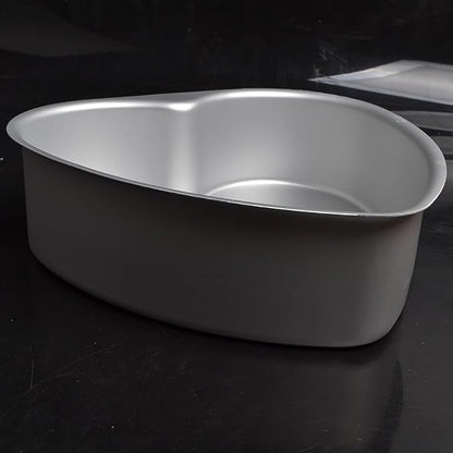 6 Inches Aluminum Heart Shaped Cake Pans Tins