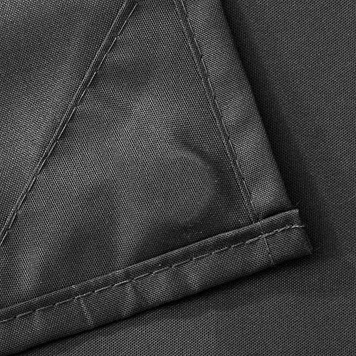 N&Y HOME Fabric Shower Stall Curtain or Liner 36 x 72 Inches, Graphite Gray