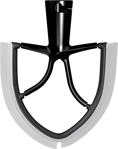 New Metro Design 5L-MGY Medium Flex Edge Beater Blade METAL, compatible w/most KitchenAid 5 Quart Bowl-Lift Stand Mixers, Gray