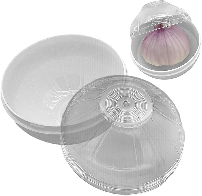 Onion Storage Containers Reusable Onion Keeper Onions Saver Keeper Fruit and Vegetable Storage Holder for Fridge