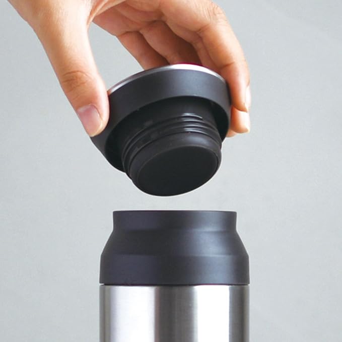 KINTO 20942 Travel Tumbler, 16.9 fl oz (500 ml), White, Double Wall Vacuum Construction, Heat and Cold Retention