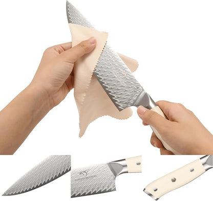 NANFANG BROTHERS Damascus + VG10 Knife,71 Layers, Sharp,Multi-functional,Cooking Utensils,Cutting Meat,Vegetables,Fruits,Home Use,Commercial