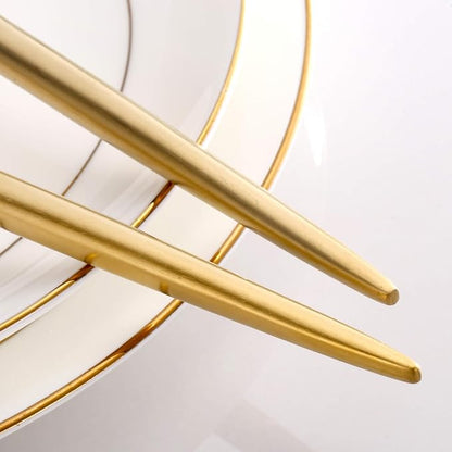 Lemeya Gold Salad Serving Utensils,Serving Spoons Stainless Steel,2Pcs Long Handle Salad Servers 11.42 Inch,Salad Utensils for Serving,Matte Finish,Dishwasher Safe