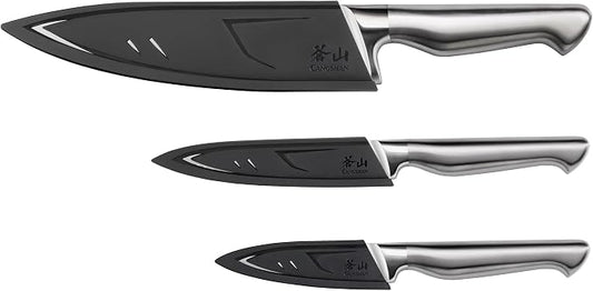 Cangshan Sanford Series 1027174 German Steel 3-Piece Knife Starter Set with Sheaths