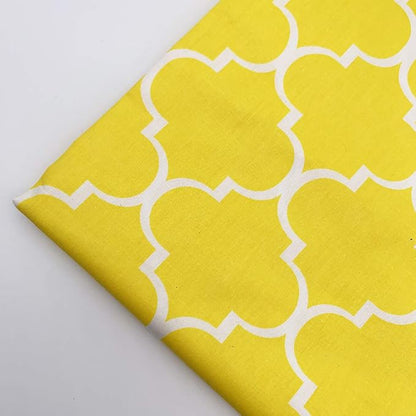 7 pcs 20" x 20" Cotton Fabric DIY Making Supplies Quilting Patchwork Fabric Fat Quarter Bundles DIY for Quilting Cotton Patchwork Cushions (Crown Bear, 20" x 20")