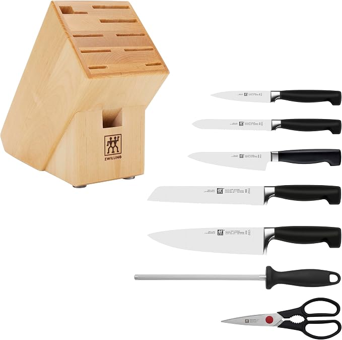 ZWILLING Four Star Anniversary 8-pc Knife Block Set