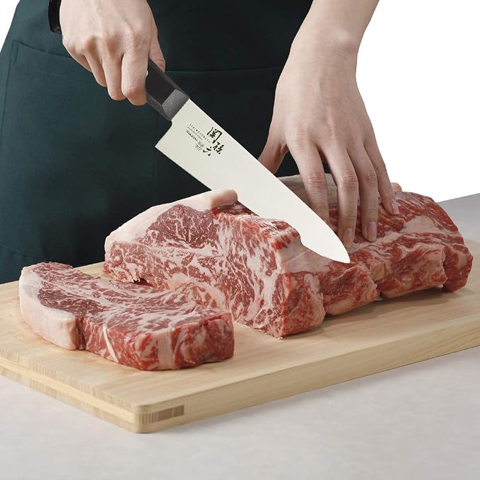 Kai KAI AB5422 Gyuto Knife Seki Magoroku Wakatake 7.1 inches (180 mm), Made in Japan, Dishwasher Safe
