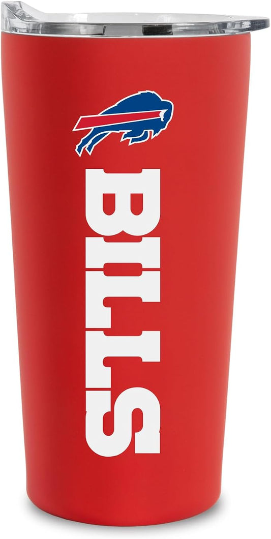 Rico Industries NFL Football Soft Touch, Easy Grip Tumbler