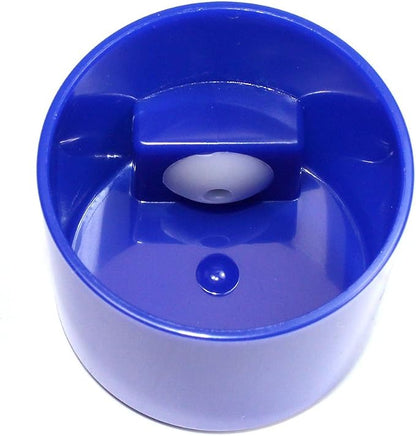 Vitavac - 5g to 20 grams Airtight Multi-Use Vacuum Seal Portable Storage Container for Dry Goods, Food, and Herbs - Dark Blue Clear