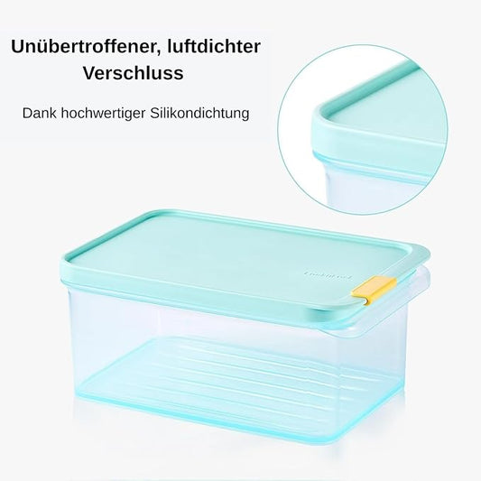 LocknLock Freezer Fit Plastic Freezer Containers | Airtight Stackable Food Storage for Meal Prep | Microwave & Dishwasher Safe | BPA Free Freezer Container with Lid, 750ml