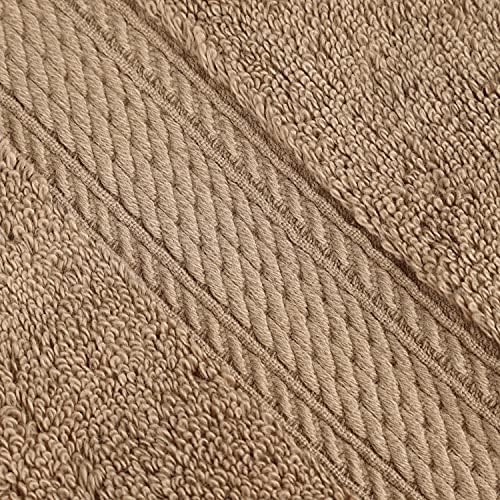Superior Egyptian Cotton Ultra Plush & Absorbent, 8 Piece Set, Latte