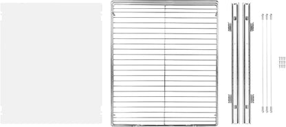 VEVOR 18.5"Wx21"Dx3.5"H Pull Out Cabinet Organizer, Heavy Duty Slide Out Pantry Shelves, Chrome-Plated Steel Roll Out Drawer, Drawer Storage for Home Under Sink, 20"Wx22"Dx7"H Install Size for Cabinet