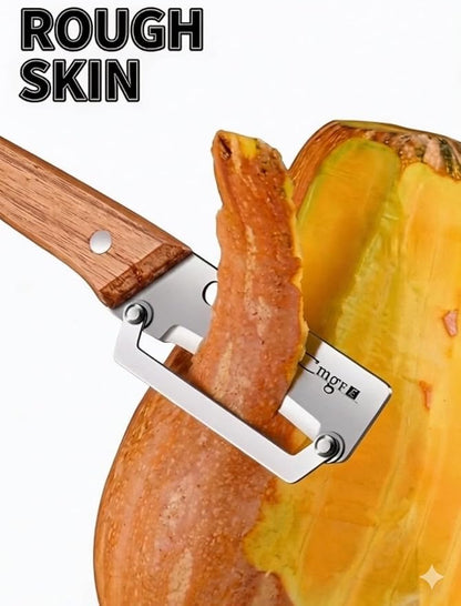 (Left-Hand Only),Vegetable Peeler,Nemesis of Bumpy Rough Root,Potato Peeler,Kitchen Sharp Stainless Steel Blade Veggie Gadgets for Fruit Apple Carrot Pumpkin Pineapple SugarCane Squash Papaya